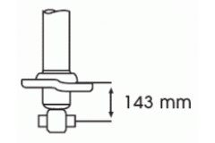 Амортизатор подвески задн для HYUNDAI SONATA IV (EF) 2.0 16V 2001-2004, код двигателя G4JP-EG, V см3 1997, кВт 96, л.с. 131, бензин, KYB 341281