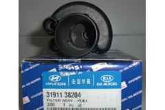 Фильтр топливный для HYUNDAI SONATA VI (YF) 2.0 Hybrid 2011-2014, код двигателя G4NA, V см3 1999, КВт110, Л.с.150, Бензин / электричество, Hyundai-KIA 3191138204